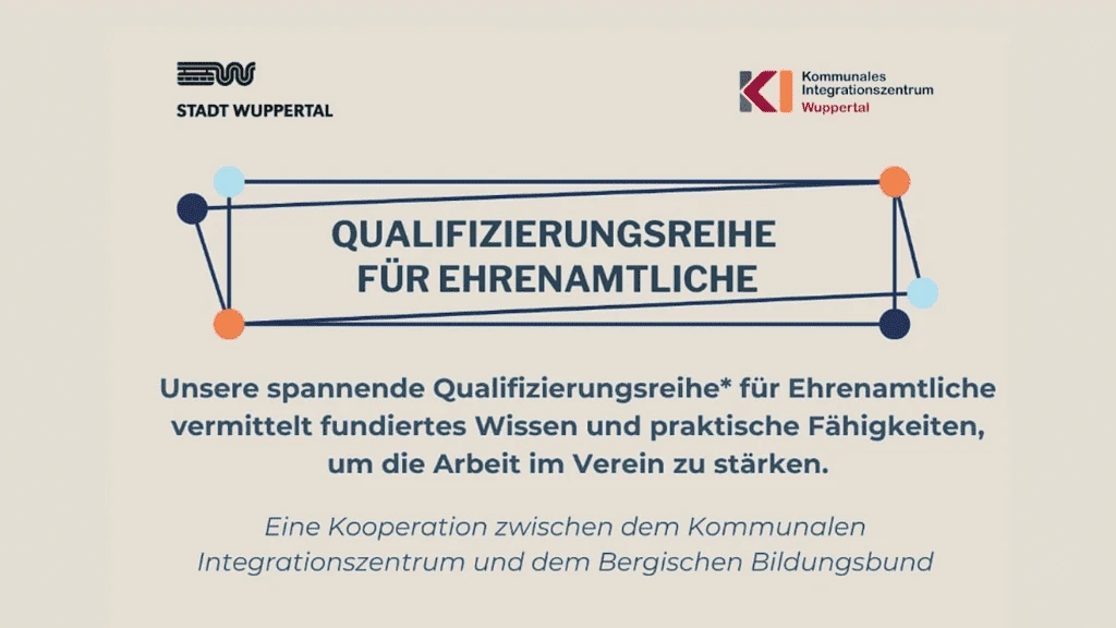 Qualifizierungsreihe für Ehrenamtliche